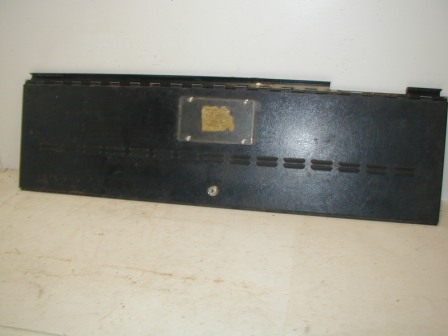 AMI TI-1 Jukebox Cabinet Top Panel (No Key For Lock / Lamp Holders Broken / Some Rust / Dirty (Item #71) $54.99